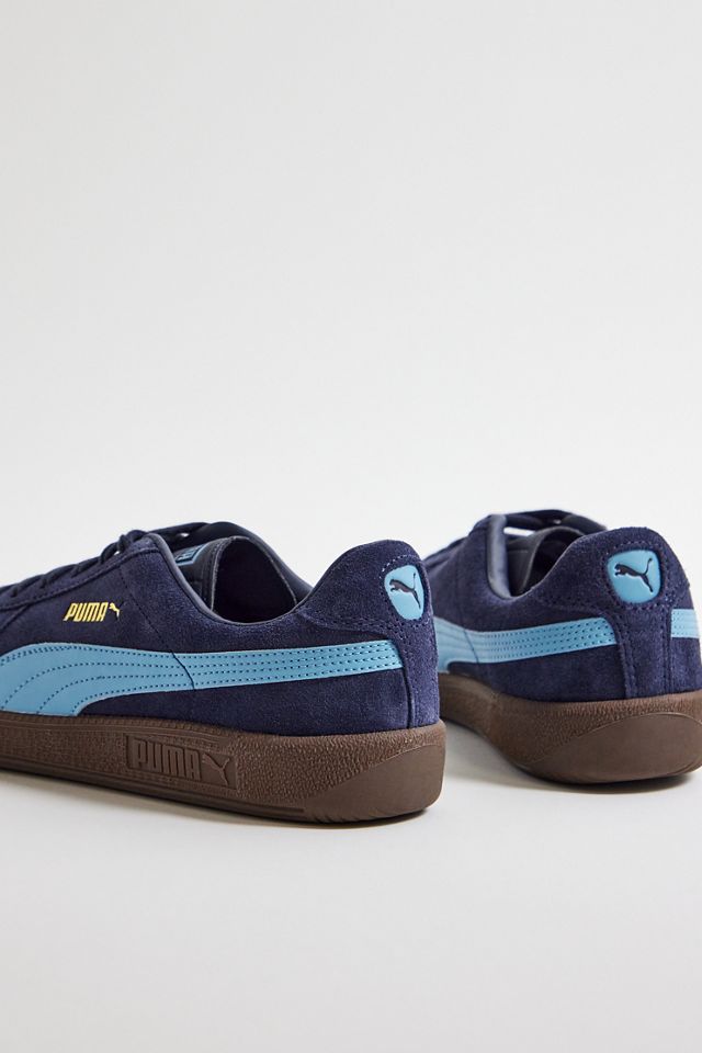 PUMA – Wildledersneaker „Army Trainer“ in Marineblau #2