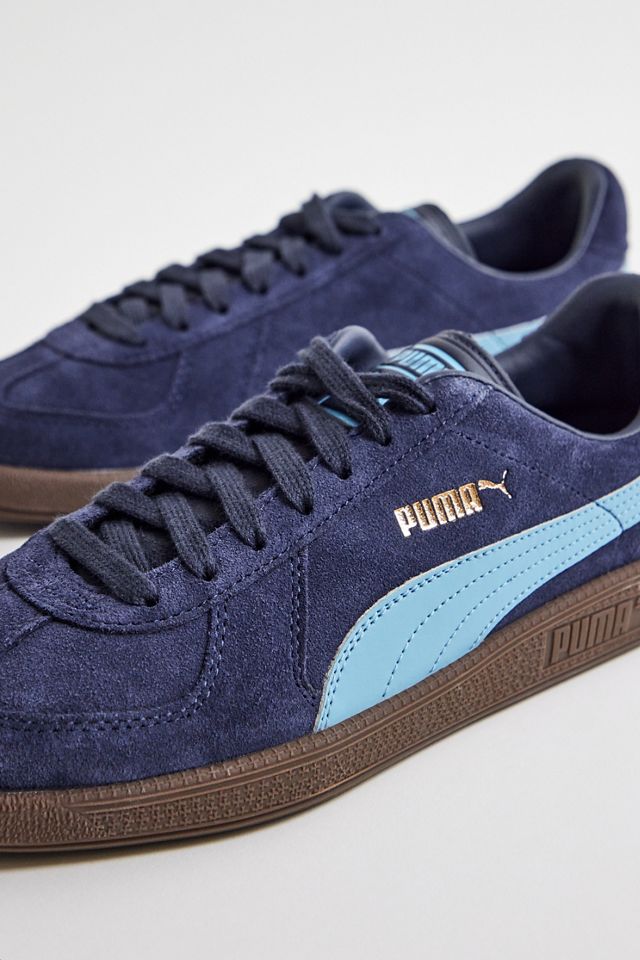 PUMA – Wildledersneaker „Army Trainer“ in Marineblau #4