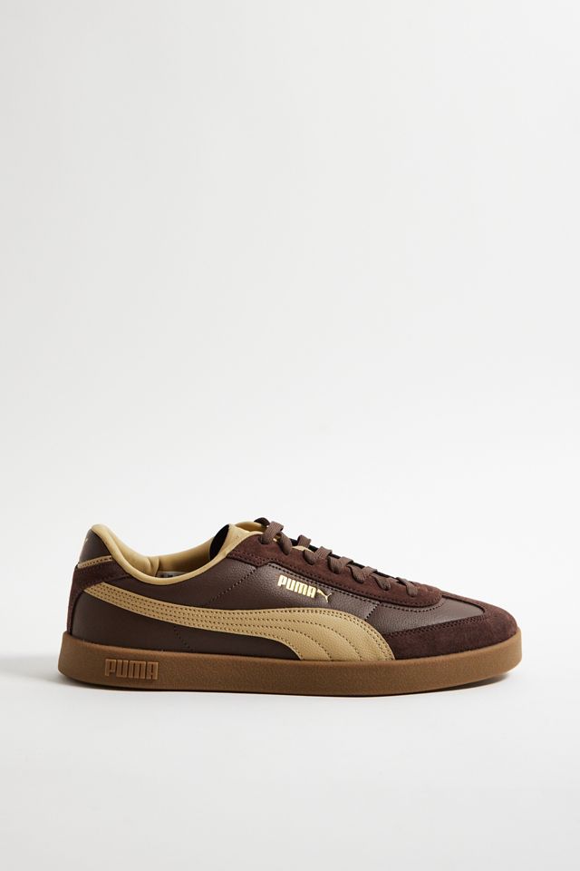 PUMA Brown Suede Club 5v5 Trainers #2
