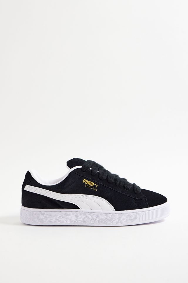 PUMA Black Suede XL Trainers #1