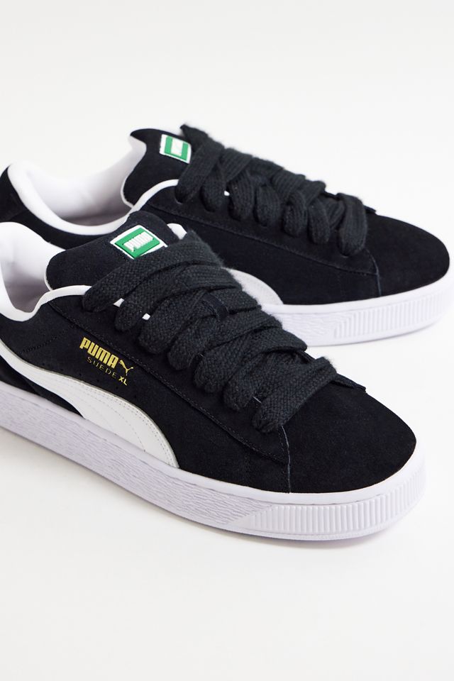 PUMA Black Suede XL Trainers #2