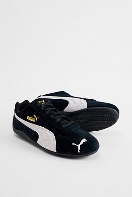 PUMA Black & White Speedcat Trainers