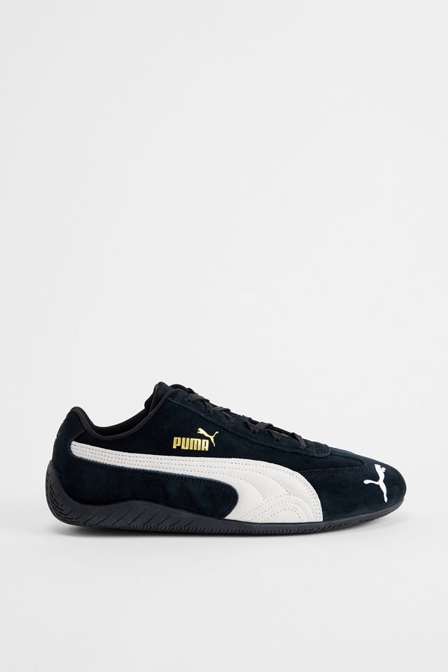 PUMA Black & White Speedcat Trainers #1