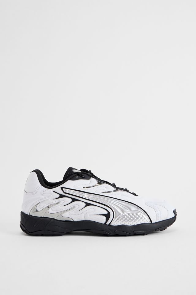 PUMA White Inhale Smile Trainers #1