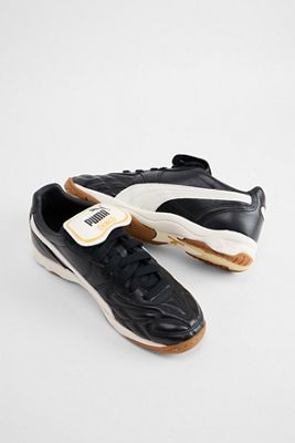 PUMA Black & White Kind Indoor Trainers
