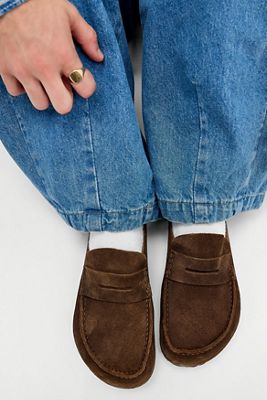 Chaussures Naples enveloppées brunes Birkenstock