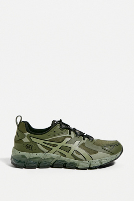 asics khaki trainers