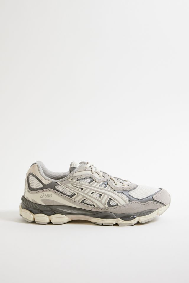 ASICS Oyster & Grey Gel-NYC Trainers #2
