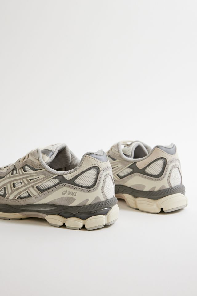 ASICS Oyster & Grey Gel-NYC Trainers #3