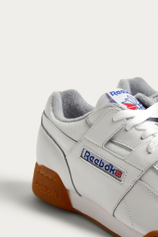 Reebok classic workout on sale plus r12 white gum