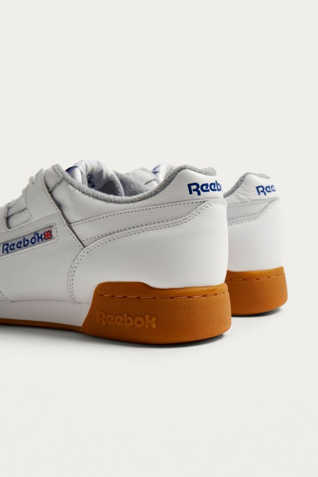 Reebok workout plus on sale r12 white gum