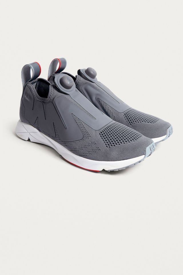 Reebok pump cheap supreme grey