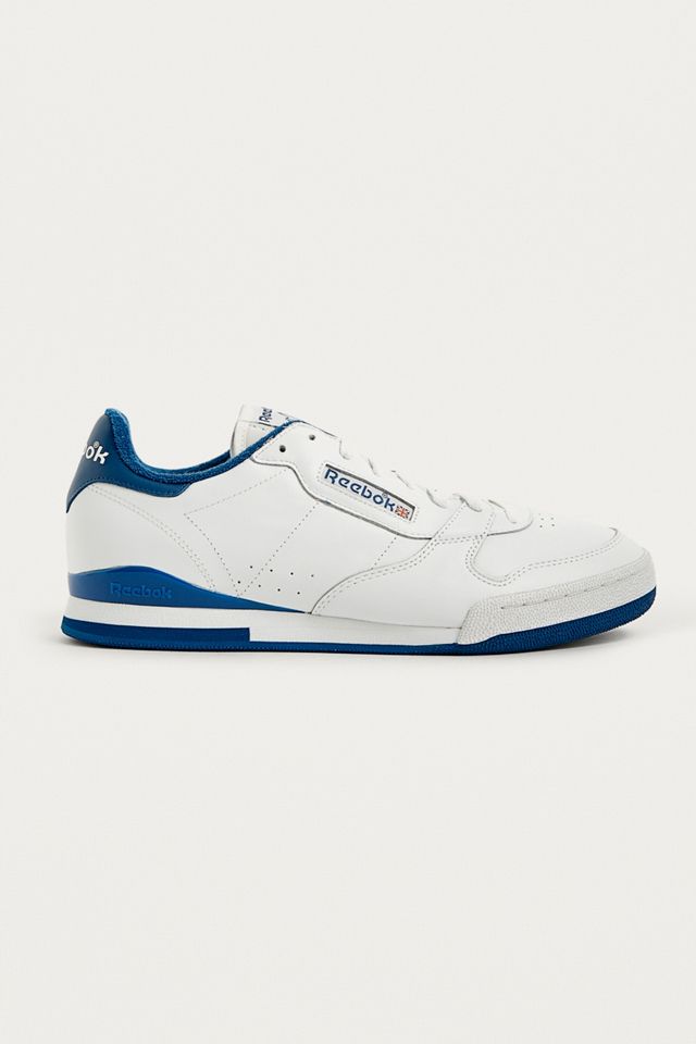 Reebok Phase 1 Pro White and Blue Trainers Urban Outfitters UK