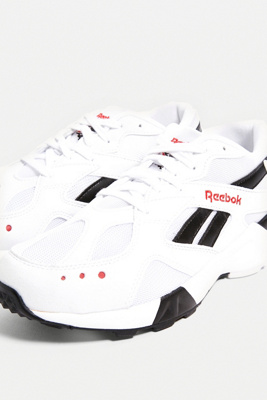 reebok aztrek white trainers