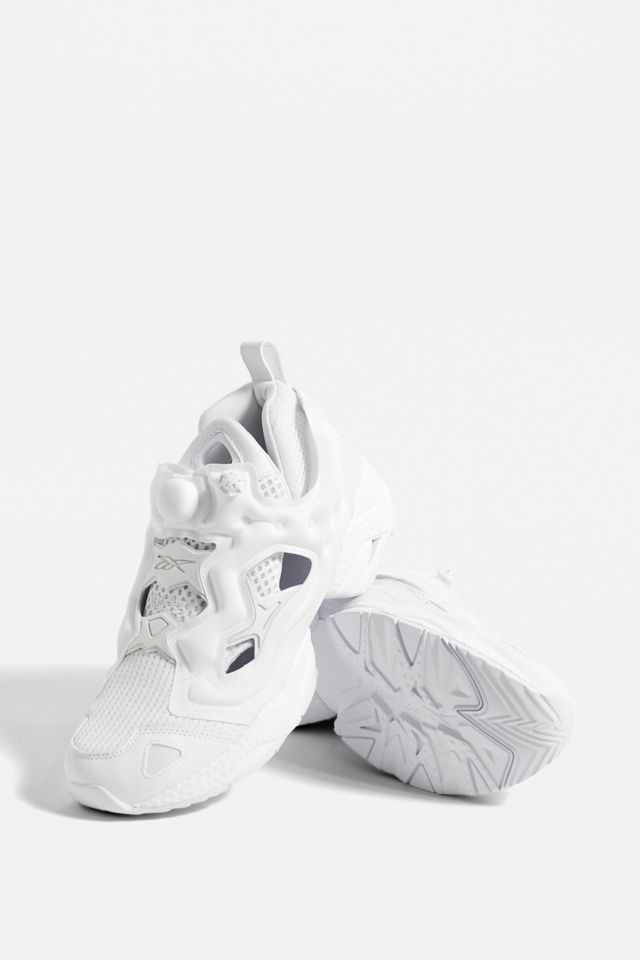 Reebok White Instapump Fury 95 Trainers