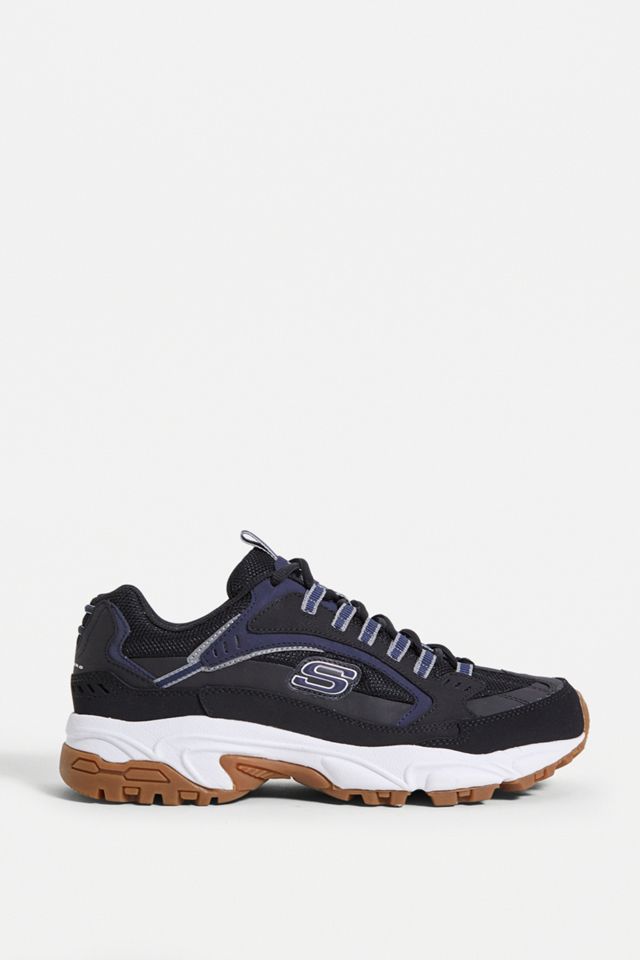 Skechers Stamina Cutback Black Trainers #3