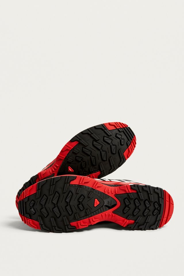 Salomon XA Pro 3D Black and Red Trainers #4