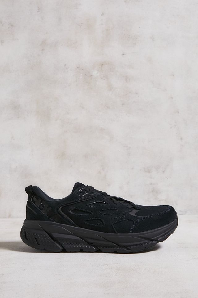 HOKA scarpe da ginnastica Clifton L in pelle scamosciata nera #2
