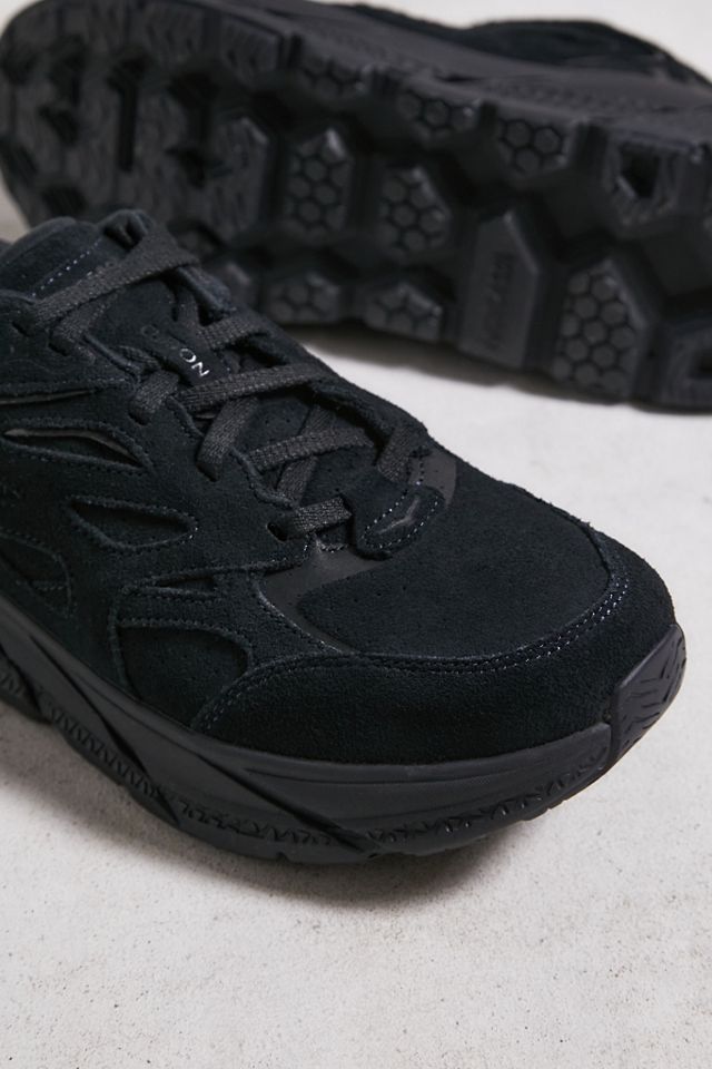HOKA scarpe da ginnastica Clifton L in pelle scamosciata nera #4