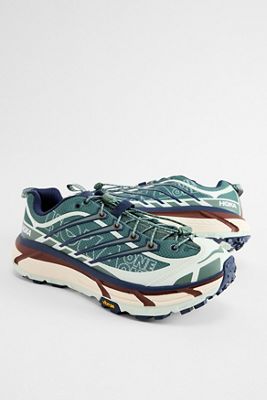 Baskets HOKA Mafate Three2 Vert Sarcelle