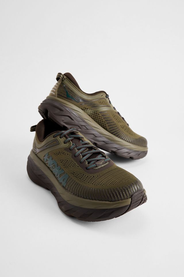 HOKA Antique Olive Bondi 7 Turnschuhe #1