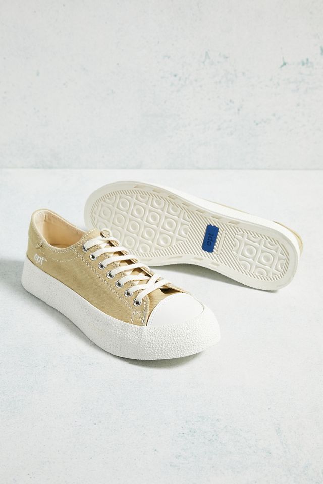 East Pacific Trade - Baskets en toile Dive beige #3