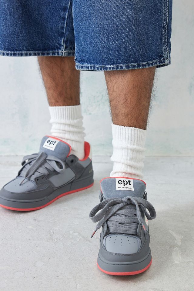 East Pacific Trade Grey Fat Tongue Trainers  #1