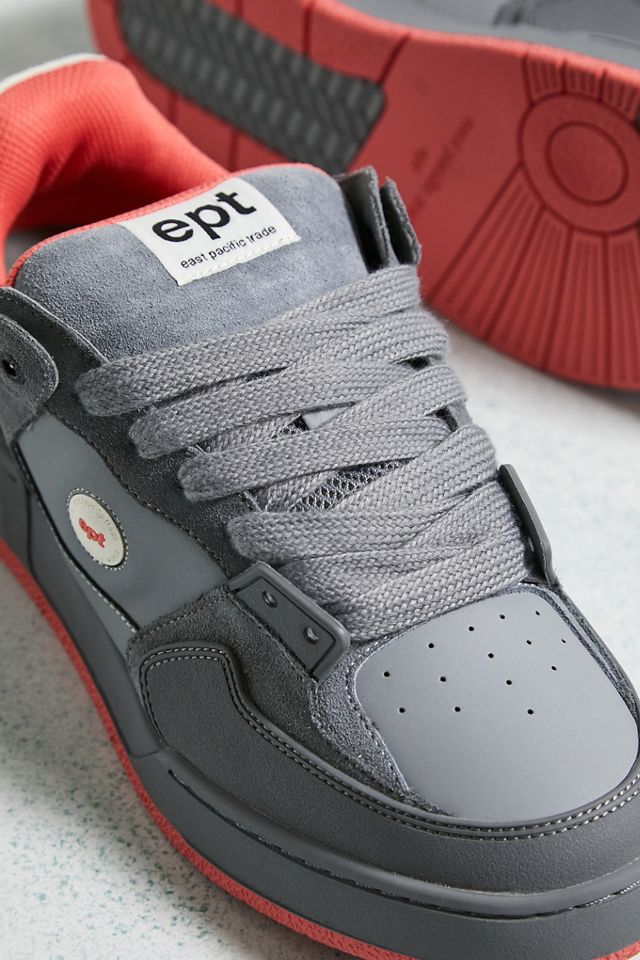 East Pacific Trade Grey Fat Tongue Trainers  #3