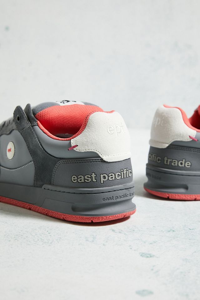 East Pacific Trade Grey Fat Tongue Trainers  #4
