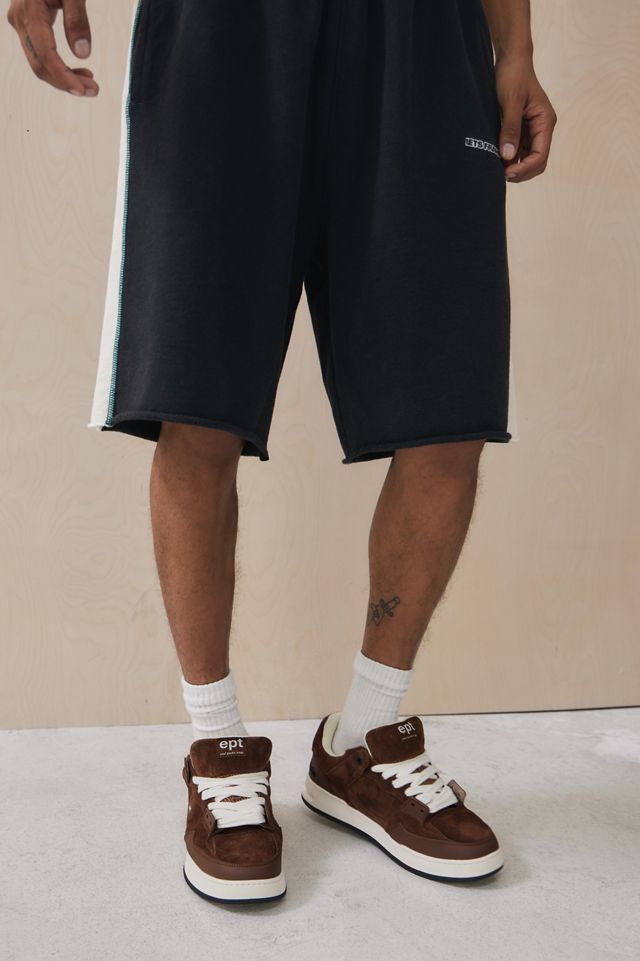 East Pacific Trade Brown Suede Fat Tongue Trainers #1