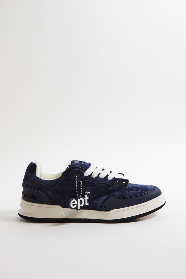 East Pacific Trade Navy Wildleder Sneaker mit dicker Zunge #2