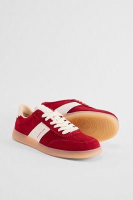 East Pacific Trade Rot & Naturweiß Santos Sneaker