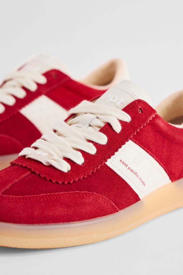 East Pacific Trade Rot & Naturweiß Santos Sneaker #2