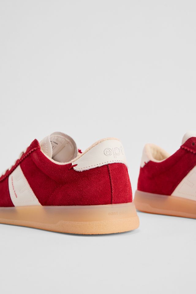 East Pacific Trade Rot & Naturweiß Santos Sneaker #3