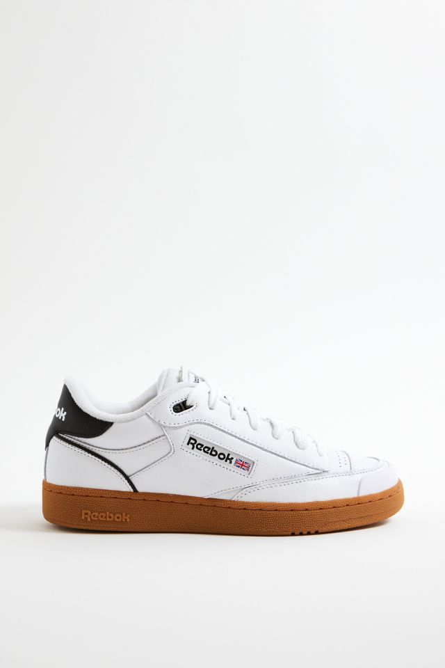 Reebok White Gum Sole Club C Bulc Trainers Urban Outfitters UK