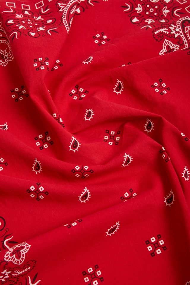 Urban Renewal Vintage Red Bandana Scarf #2