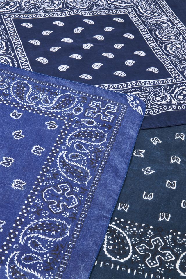 Urban Renewal Vintage Navy Bandana Sciarpa #1