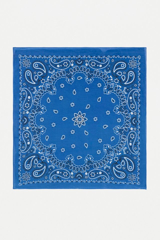 Urban Renewal Vintage - Foulard bandana bleu #1