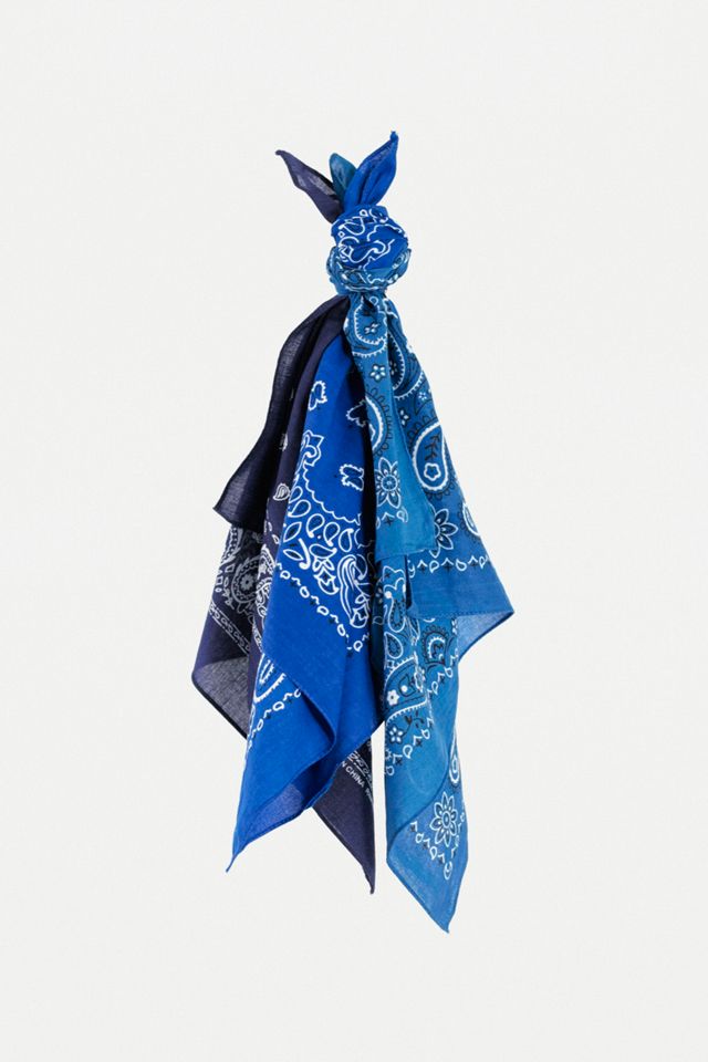 Urban Renewal Vintage - Foulard bandana bleu #2