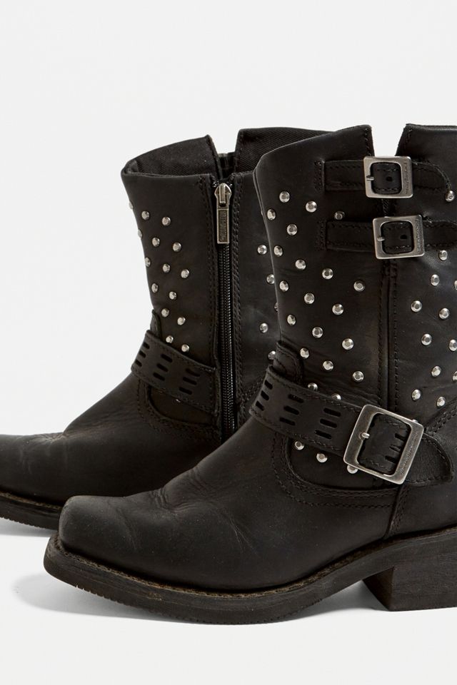 Urban Renewal Stivali biker in pelle unici nel loro genere #3