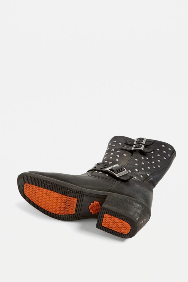 Urban Renewal Stivali biker in pelle unici nel loro genere #4