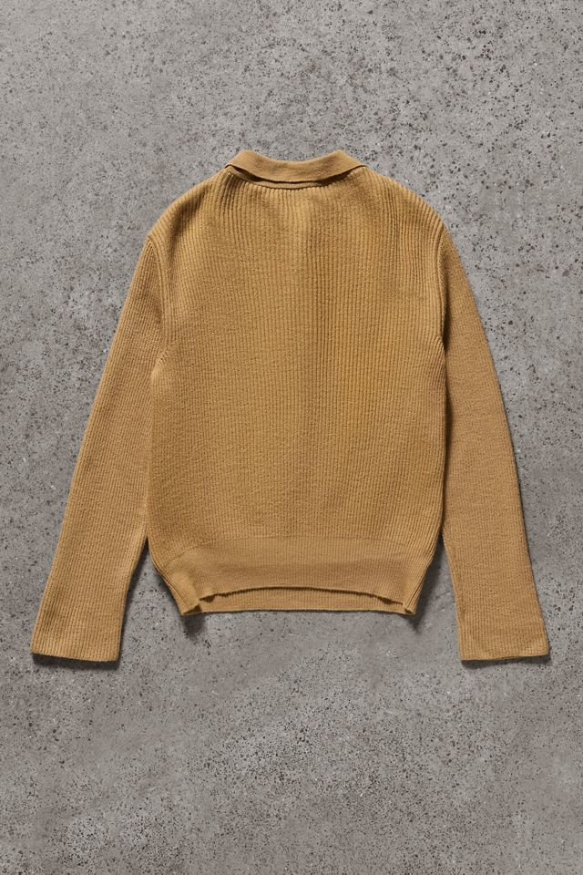 Urban Renewal One-Of-A-Kind Thrifty Towel D&G Suede Polo Top #2