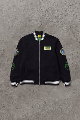 Urban Renewal One-Of-A-Kind Thrifty Towel Brain Dead x The North Face Baseball Jacket 