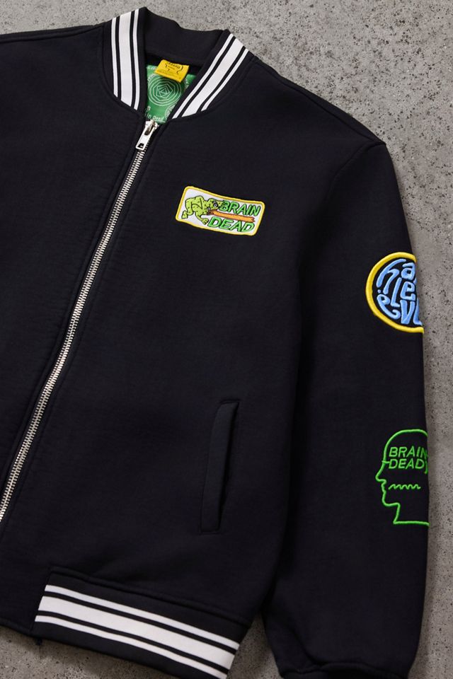 Urban Renewal One-Of-A-Kind Thrifty Towel Brain Dead x The North Face Baseball Jacket  #2