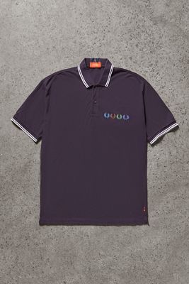 Urban Renewal One-Of-A-Kind Thrifty Towel Fred Perry x Beams Black Polo Shirt