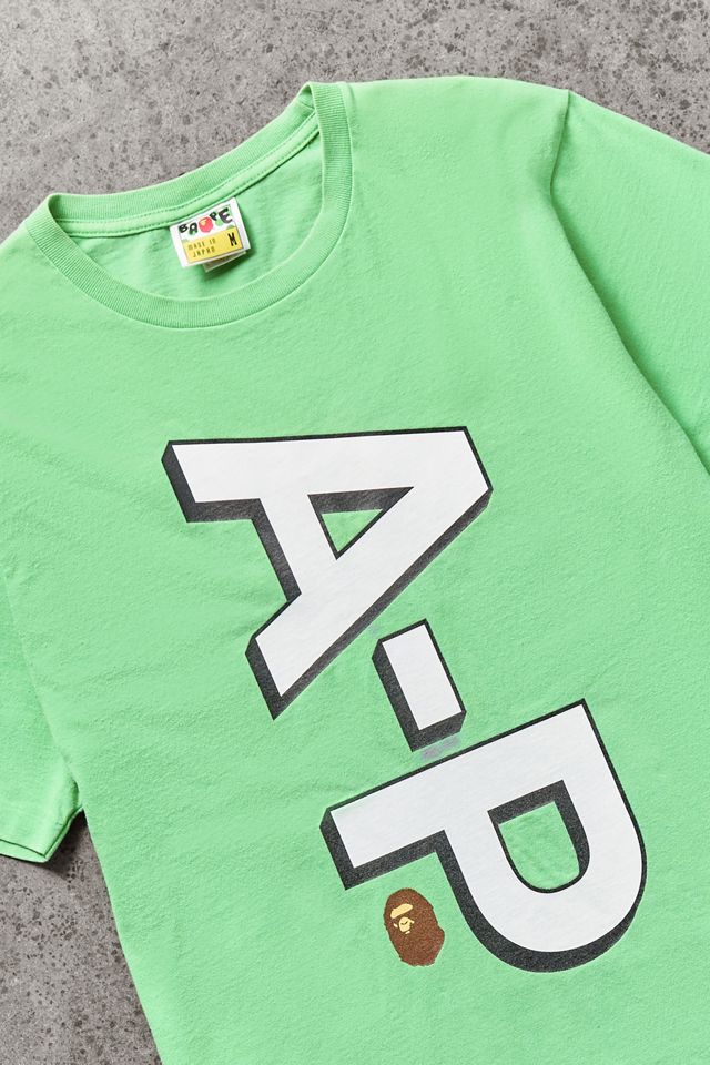 Urban Renewal One-Of-A-Kind Thrifty Towel 
 BAPE A-P Spellout T-Shirt #1