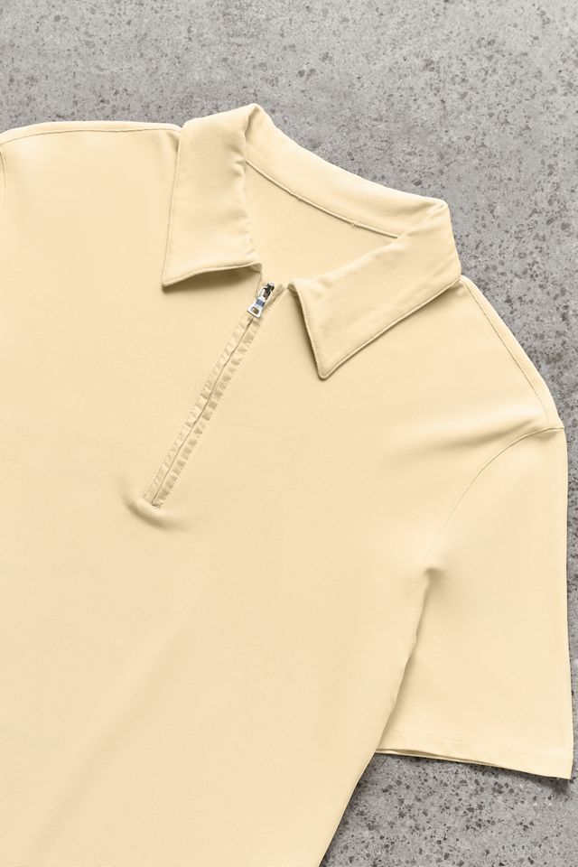 Urban Renewal One-Of-A-Kind Thrifty Towel Prada White Polo Shirt #1