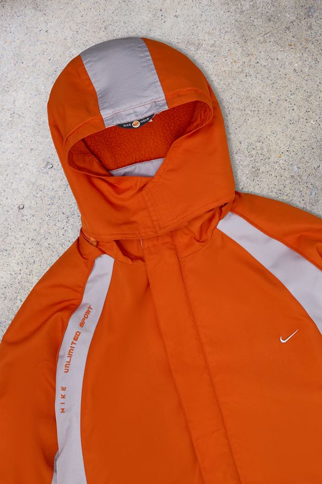 Urban Renewal One-Of-A-Kind Thrifty Towel Orange Nike ACG Hooded Sport Jacket #1