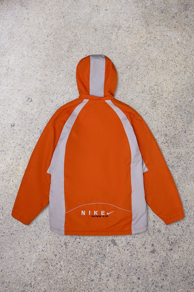 Urban Renewal One-Of-A-Kind Thrifty Towel Orange Nike ACG Hooded Sport Jacket #2