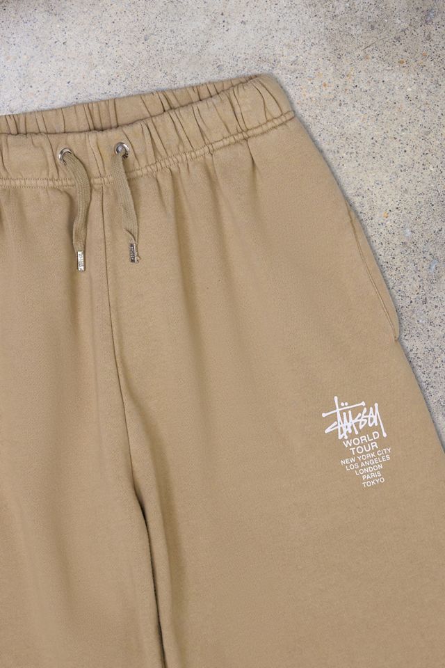 Urban Renewal One-Of-A-Kind Thrifty Towel Stussy Khaki Joggers #1